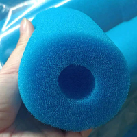 Éponge filtrante cylindrique haute densité pour aquarium, filtre bio pour écloserie de poissons, crevettes, et nano-aquariums