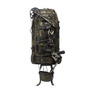 Sac à dos de chasse camouflage Gaf 60L avec cadre en fibre de carbone, bretelles réglables, imperméable, pour sports de plein air et randonnée - Product Image 1