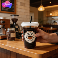 Etiqueta Personalizada con su Logotipo, Etiqueta para Botellas, Rollo de Etiquetas Impermeables para Panadería y Café
