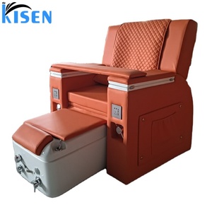 Kisen Funky Beauty Salon Furniture Equipment No Pump Massage Luxury Spa Recliner Pedicure Chair Cheap for Sale - Product Image 4