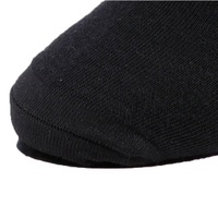 Chaussettes Crew en fibre de bambou pour hommes-Chaussettes décontractées pour le travail et un usage quotidien