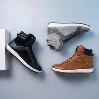 OLICOM Produttori di Scarpe, Sneakers in Pelle Scamosciata con Logo Personalizzato, Design Skateboard, Scarpe da Passeggio OEM per Uomo