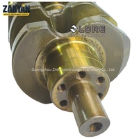 Diesel Engine Forged Steel Crankshaft Assembly 4JJ1 Construction Machinery Parts