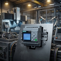 Módulo Lógico Siemens PLC logo 6ED1052-1HB08-0BA2 8 DI/4 DO LOGO 24RCE, Módulo Lógico, Fuente de Alimentación de Pantalla Original y Nueva