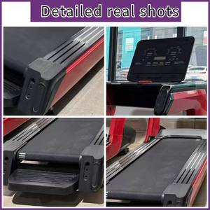Tapis roulant électrique motorisé professionnel robuste avec écran LCD, cadre en acier, réglage de la vitesse, <span class=keywords><strong>test</strong></span> de fréquence cardiaque manuel, garantie 3 ans - Product Image 4