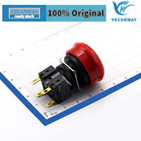 Nouveau bouton d'arrêt d'urgence OMRON authentique d'origine japonaise A165E-S-01 A165E-S-02 30VDC 3A 5A