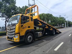 Nouveau camion de <span class=keywords><strong>remorquage</strong></span> à plateau plat Foton Auman diesel manuel robuste et durable - 220 CV pour le <span class=keywords><strong>d</strong></span>épannage routier - Product Image 2