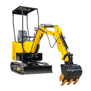 Sản xuất tại Trung Quốc Chất lượng cao cuộc sống lâu dài thời gian 1.2ton bánh xe mini backhoe máy xúc giá loader để bán Trung Quốc