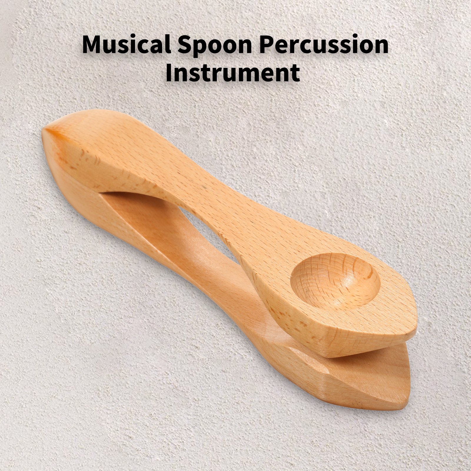 Strumento a percussione tradizionale, cucchiai in acciaio inox, alta Strumento a percussione tradizionale, cucchiai in acciaio inox, alta