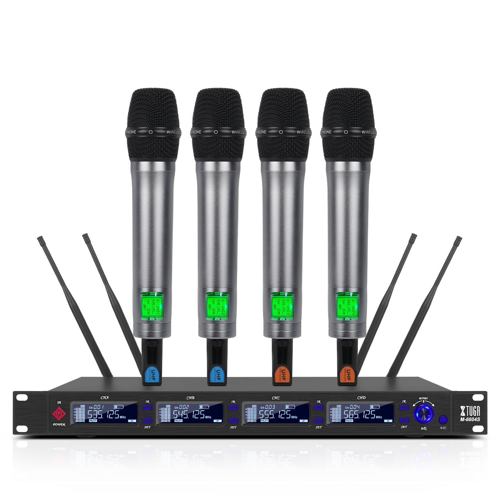 XTUGA ZX-08T UHF Headset Wireless Microphone Professional 30m
