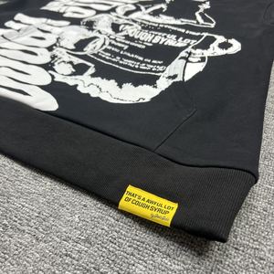 Felpe con Cappuccio da <span class=keywords><strong>Uomo</strong></span> in 100% Cotone di Alta Qualità, Tute Oversize <span class=keywords><strong>alla</strong></span> <span class=keywords><strong>Moda</strong></span>, Abbigliamento Streetwear, <span class=keywords><strong>Felpa</strong></span> con Cappuccio 'COUGH SYRUP' per <span class=keywords><strong>Uomo</strong></span> - Product Image 4
