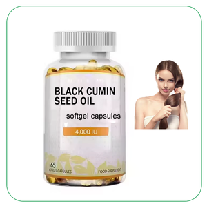 Halal preto cominho semente óleo softgel cápsula oem preto cominho semente óleo softgel - Product Image 1