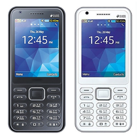 Teléfono Móvil 100% Original al por Mayor SM-B355 2G Global Desbloqueado GSM HSPA E con Una Sola Tarjeta SIM Dual, Teclado Qwerty y Sistema Operativo Symbian