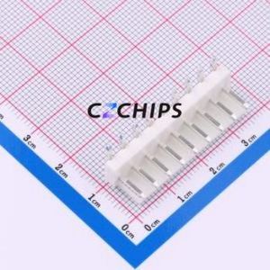 VH-9AW Wire-to-Board Pin Header Bent Lead Through Hole,P=3.96mm Connector 1x9P 3.96mm Right Angle Insert 9P - Product Image 1