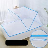 Moustiquaire de lit rectangulaire pliable et écologique pour bébé, idéale pour les nuits d'été en extérieur