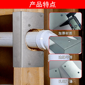 Support mural en acier au carbone de 3 mm, peinture au four, usage domestique standard - Product Image 3