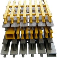 Grille composite en PRV tissée pultrudée haute résistance, antidérapante et résistante aux produits chimiques pour passerelles piétonnes, ponts routiers et ferroviaires, et trottoirs.