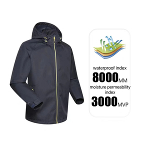 Giacca Impermeabile Estiva Pieghevole <span class=keywords><strong>da</strong></span> <span class=keywords><strong>Uomo</strong></span> con Logo Personalizzato, Stile <span class=keywords><strong>Poncho</strong></span> con Cappuccio per Viaggi, Abbigliamento Antipioggia per Adulti - Product Image 4