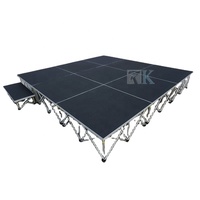 Plateforme de scène de 40 cm de hauteur à installer avec clé hexagonale, scène légère en promotion