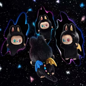 100% Originale Genuino Popmart Monsters 10° Anniversario ZIMOMO 3.0 Collezione Peluche in Vinile Ecologico con Faccia in Peluche Intrattenimento - Product Image 6