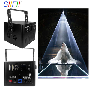 โปรเจคเตอร์เวทีระดับมืออาชีพ EU 5W RGB แสดงภาพเคลื่อนไหวสีสันสดใส ควบคุมด้วย DMX512 ILDA ได้รับมาตรฐาน CE - Product Image 1