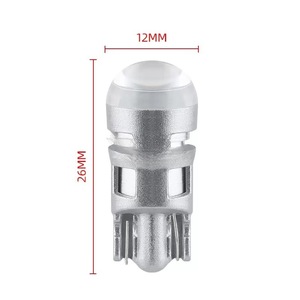 Ampoule LED T10 pour plaque d'immatriculation 12V 3030 SMD, lumière Canbus, lentille blanche, lampe universelle pour voiture - Product Image 3
