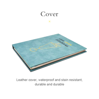 Organisateur/Agenda en cuir PU personnalisé, couverture rigide, reliure parfaite, format A4/taille personnalisable, 100 feuilles, matériau PVC, impression cadeau