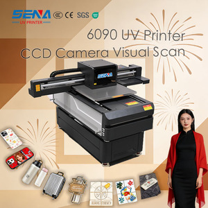Máquina de Impresión por Inyección de Tinta UV <span class=keywords><strong>SENA</strong></span> 6090 para Vidrio HD, Madera, Acrílico, Cajas de PVC, Botellas de Vino y Azulejos con Cabezales XP600/TX800/I3200/G5I - Product Image 1