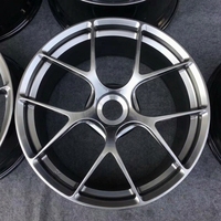 Özel 18 19 inç süper RS tarzı dövme alaşım jantlar jantlar 5x112 5x114.3 VW Golf R GTI Mk7 için örgü adım dudak Mk8 Jetta Audi