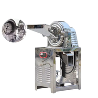 Moulin à marteaux automatique multifonctionnel pour le décorticage du riz avec lames en acier inoxydable 1000-2000W
