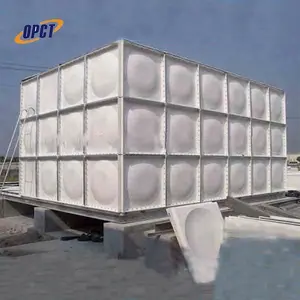 厂家直销玻璃钢玻璃钢雨水储水箱玻璃食品级定制饮用10000升水箱