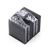 Ventilateur de refroidissement CPU Jonsbo CA80 ARGB en cuivre et aluminium avec LED RGB et roulement fluide 69,61 CFM pour boîtier PC de jeu