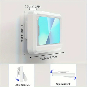 Funda Impermeable Antivaho Giratoria 360 Grados para Teléfono Móvil con Soporte Táctil, Accesorio para Ducha de Baño al por Mayor - Product Image 5