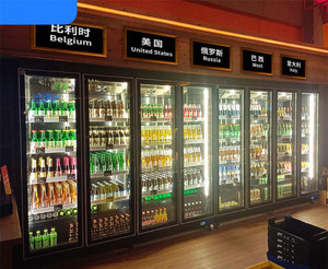 ตู้เย็นโชว์เบียร์ประตู1 // 2/3/4สำหรับคลับ - Product Image 2