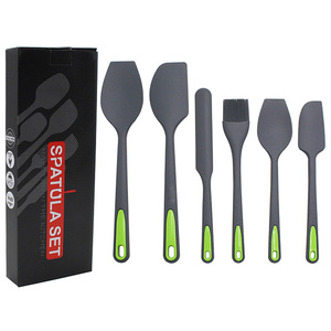Hot Sale Set 6Pcs <b>Silicone</b> Baking <b>Tools</b> Pastry Spatulas Cooking Utensils Kitchen Accessories - Product Image 1