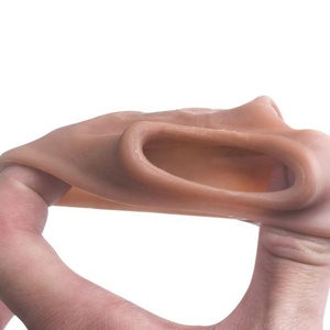 Manga de pene reutilizable para hombres, consolador extensor, potenciador de alargamiento, condón <span class=keywords><strong>masculino</strong></span>, Juguetes sexuales - Product Image 4