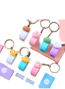 נייד & מקסים <span class=keywords><strong>stapler</strong></span> ידני מיני מתכת & אביזר מחזיק מפתחות פלסטיק - Product Image 6