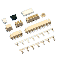 Conector de Cableado Eléctrico JST XH 2.5mm 4 Pines, Conector de Alimentación Iee1394 de 6 Pines a 9 Pines Macho, Conector Solar de 12v 210 PA66