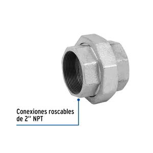 Master con 16 unità Union dado 2 'acciaio zincato, Foset - Product Image 2