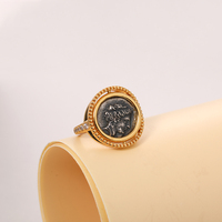 Bague en argent sterling S925 personnalisée, motif créatif de la mythologie grecque antique, bague de style vintage antique pour femmes