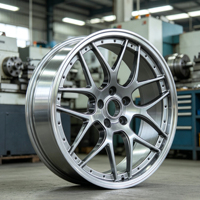 Jantes forgées EC-7RS argentées 17 18 19 20 pouces 5x120 5x114.3 5x112 pour BMW M3 M4 Toyota Supra Nissan 370Z Tesla Model 3