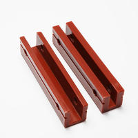 Pièces de rechange pour ascenseurs : Patin de guidage principal DX26 140*16/10 pour ascenseur Kone, revêtement de patin de guidage de cabine, pièce de rechange pour ascenseur