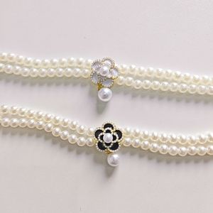 Pet Dog Cat Princess Double-Layer Vintage <b>Flower</b> Pearl Necklace Necklace <b>Sweet</b> Teddy Bichon Yorkshire - Product Image 4