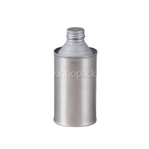 Bote de <span class=keywords><strong>aerosol</strong></span> vacío de 250ml/500ml/1L, lata de aceite de metal, latas de metal vacías redondas de plata - Product Image 1