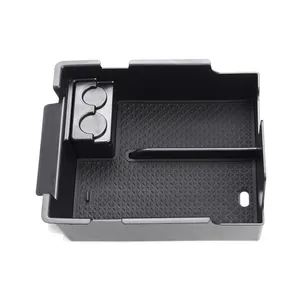 Smabee कार केंद्रीय सांत्वना Armrest भंडारण बॉक्स के लिए फोर्ड एक्सप्लोरर 2011 ~ 2019 एसयूवी 2018 सामान कंटेनर दुकान सामग्री बॉक्स