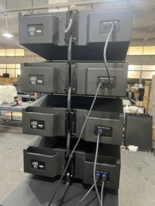 Sistema de Altavoces <span class=keywords><strong>Line</strong></span> <span class=keywords><strong>Array</strong></span> Pasivo de Madera de 3 Vías y Audio Dual para Exteriores, Impedancia de 8 Ohmios, Tipo J8 - Product Image 5