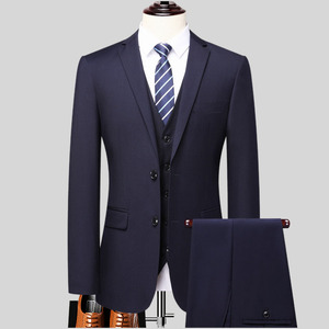 Costume Homme Professionnel de Haute Qualité 2026 – Ensemble <span class=keywords><strong>Blazer</strong></span> Deux Boutons et Pantalon de Costume Coupe Moderne pour le Bureau - Product Image 3