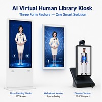 Quiosco de Bibliotecario Virtual con IA y Pantalla Táctil Capacitiva para Uso en Ascensores de Bibliotecas Universitarias, Sistema de Autoservicio con Preguntas y Respuestas por Voz LLM