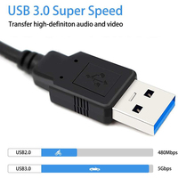 USB 3.0 转 HDMI 视频采集卡 输入输出 4K30Hz 1080p60Hz 高清视频采集卡