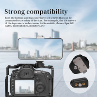 Mini plaque de dégagement rapide pince universelle Arca Swiss pour DSLR SLR DJI RS3 accessoires d'appareil photo